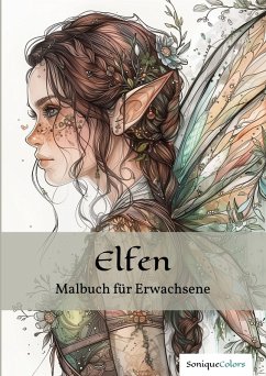 Cover Elfen - Malbuch für Erwachsene