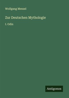 Cover Zur Deutschen Mythologie