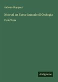 Note ad un Corso Annuale di Geologia