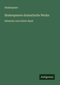 Cover Shakespeares dramatische Werke