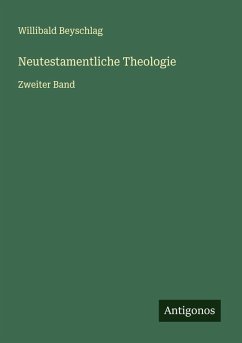 Cover Neutestamentliche Theologie