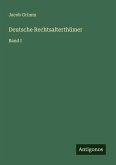 Deutsche Rechtsalterthümer