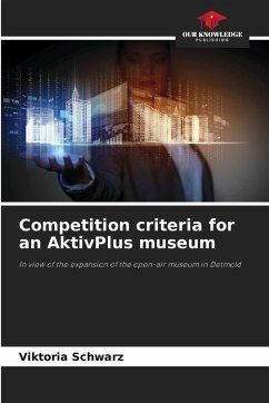 Cover Competition criteria for an AktivPlus museum