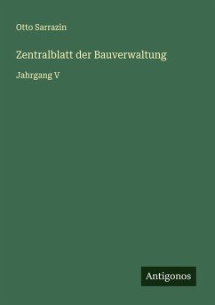Cover Zentralblatt der Bauverwaltung