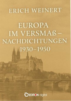 Cover Europa im Versmaß - Nachdichtungen 1930-1950 (eBook, PDF)