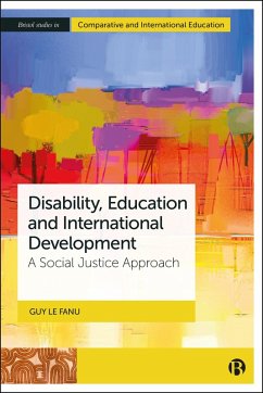 Disability, Education and International Development (eBook, ePUB) - Le Fanu, Guy