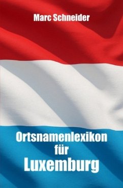 Cover Ortsnamenlexikon für Luxemburg