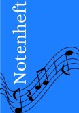 Notenheft: DIN A5 Notenlinienheft 300 Seiten mit 12 Notenzeilen / Systeme pro Blatt Papier 90g/m² Musikheft mit No Notenheft: DIN A5 Notenlinienheft 300 Seiten mit 12 Notenzeilen / Systeme pro Blatt Papier 90g/m² Musikheft mit No