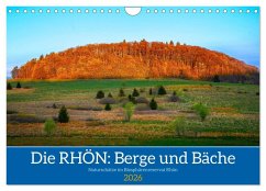 Die RHÖN: Faszinierende Berge und lebendige Bäche (Wandkalender 2026 DIN A4 quer), CALVENDO Monatskalender