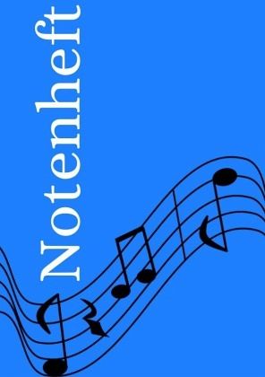 Notenheft: DIN A5 Notenlinienheft 44 Seiten mit 12 Notenzeilen / Systeme pro Blatt Papier 90g/m² Musikheft mit Not Notenheft: DIN A5 Notenlinienheft 44 Seiten mit 12 Notenzeilen / Systeme pro Blatt Papier 90g/m² Musikheft mit Not