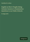 English as She is Taught; Being Genuine Answers to Examination Questions in our Public Schools