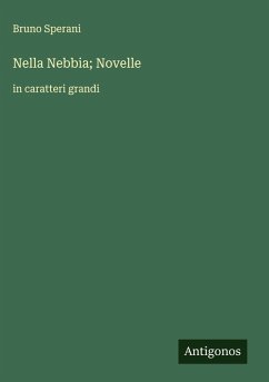 Cover Nella Nebbia; Novelle