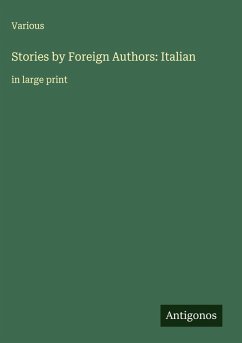 Stories by Foreign Authors: Italian - Various