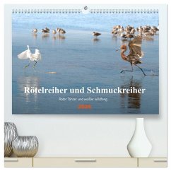 Cover Rötelreiher und Schmuckreiher (hochwertiger Premium Wandkalender 2026 DIN A2 quer), Kunstdruck in Hochglanz