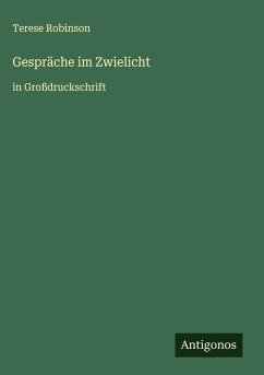 Cover Gespräche im Zwielicht