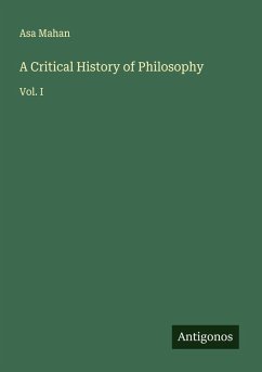 Cover A Critical History of Philosophy