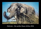 Elefanten - Die sanften Riesen Afrikas 2026 Fotokalender DIN A3