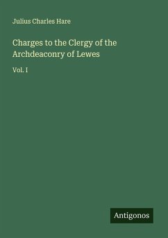 Cover Charges to the Clergy of the Archdeaconry of Lewes