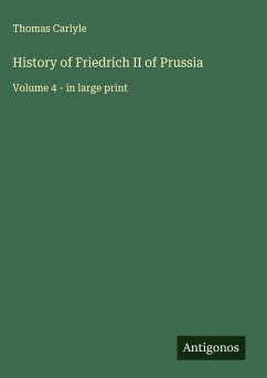 Cover History of Friedrich II of Prussia