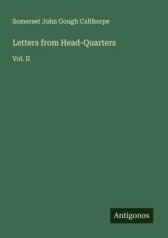 Cover Letters from Head-Quarters