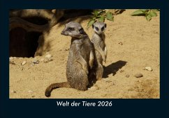 Welt der Tiere 2026 Fotokalender DIN A5 Cover Welt der Tiere 2026 Fotokalender DIN A5