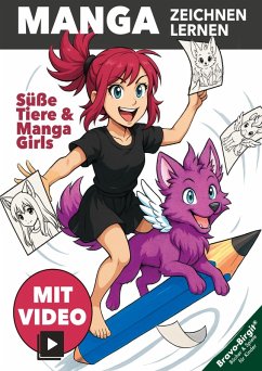 Cover Manga zeichnen lernen für Anfänger - Kinder ab 8 Jahren