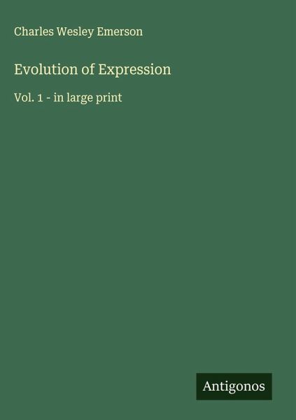 Evolution of Expression Evolution of Expression