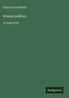 Cover Roman politics
