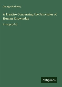 Cover A Treatise Concerning the Principles of Human Knowledge