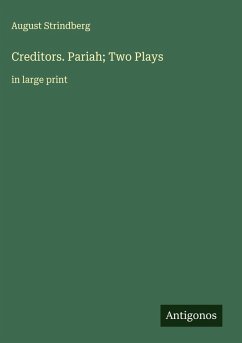 Cover Creditors. Pariah; Two Plays