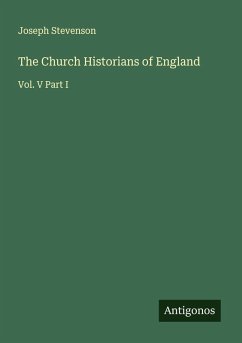 Cover The Church Historians of England