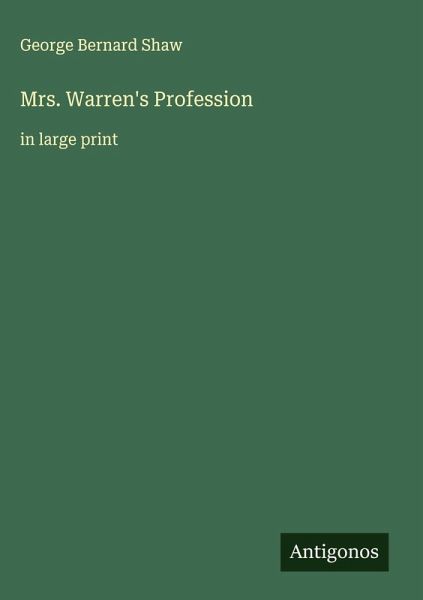 Mrs. Warren's Profession