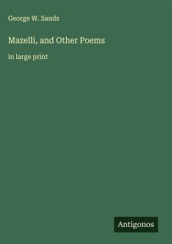 Cover Mazelli, and Other Poems