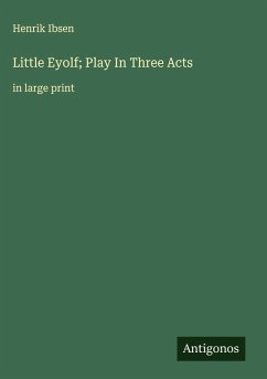 Cover Little Eyolf; Play In Three Acts