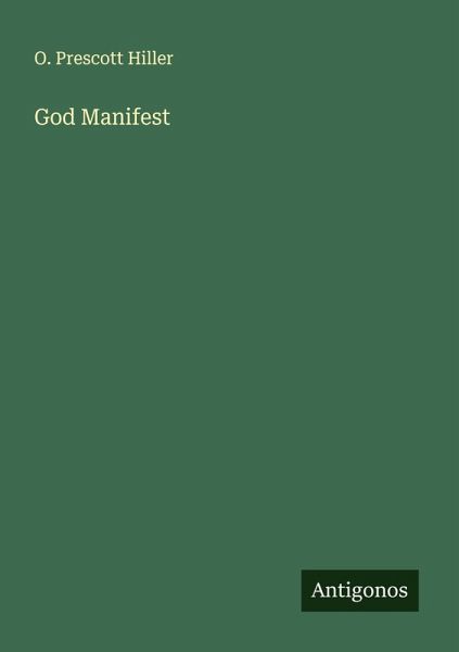 God Manifest