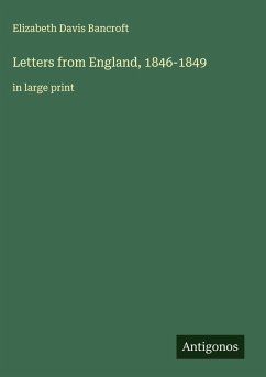 Cover Letters from England, 1846-1849