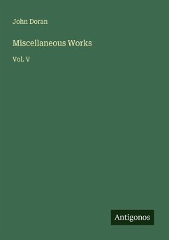 Miscellaneous Works - Doran, John