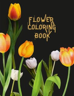 Cover FLOWER COLORING BOOK