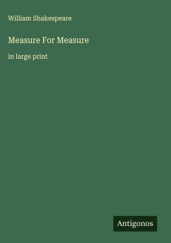 Cover Measure For Measure