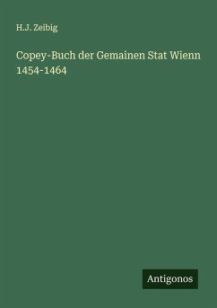Cover Copey-Buch der Gemainen Stat Wienn 1454-1464