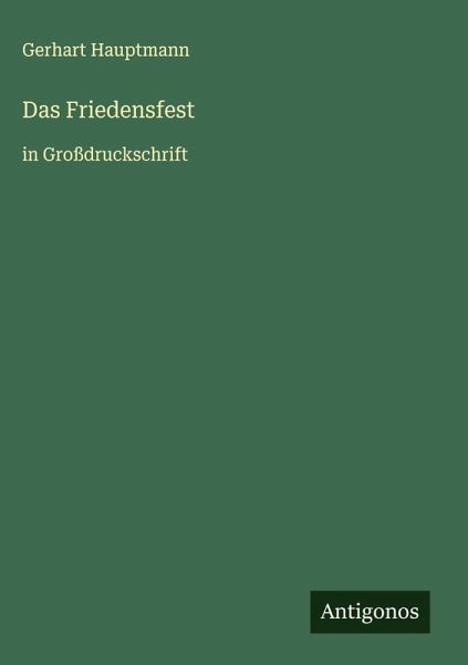 Das Friedensfest