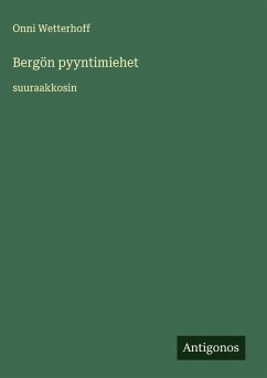 Cover Bergön pyyntimiehet