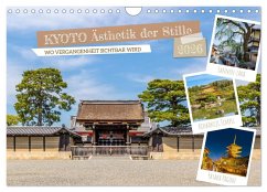 Cover Kyoto - Ästhetik der Stille (Wandkalender 2026 DIN A4 quer), CALVENDO Monatskalender