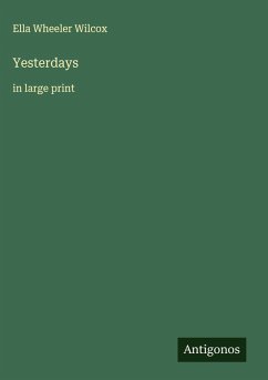 Cover Yesterdays