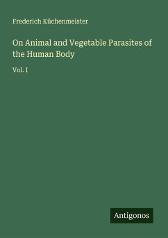 Cover On Animal and Vegetable Parasites of the Human Body