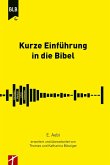 Kurze Einführung in die Bibel (eBook, ePUB)