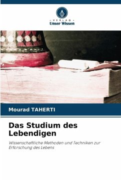 Cover Das Studium des Lebendigen
