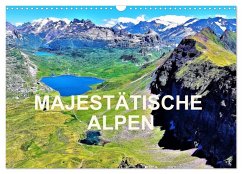 Cover Majestätische Alpen (Wandkalender 2026 DIN A3 quer), CALVENDO Monatskalender