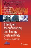 Intelligent Manufacturing and Energy Sustainability (eBook, PDF)