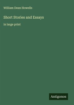 Cover Short Stories and Essays